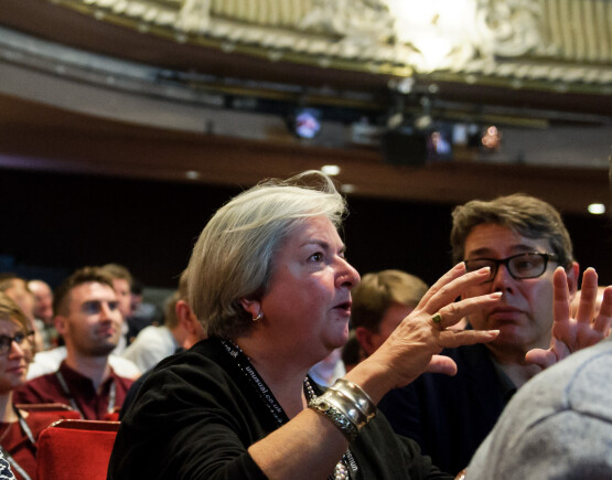 Ruth Eastwood at a Trust Trust conference