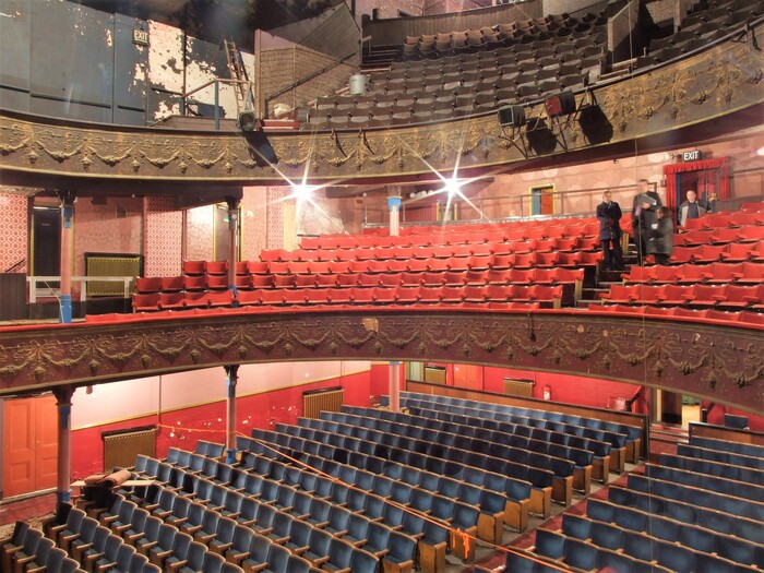 Theatre Royal Hyde side view of the auditorium